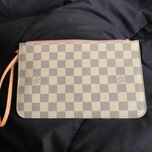 Louis Vuitton Damier Azur Wristlet
